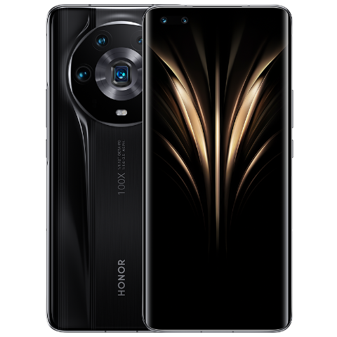 荣耀Magic4 至臻版 超大底大光圈主摄 超曲纳米微晶抗摔面板 全新一代骁龙8 独立安全存储芯片 100W超级快充 12GB+512GB 陶瓷黑 双卡 全网通版